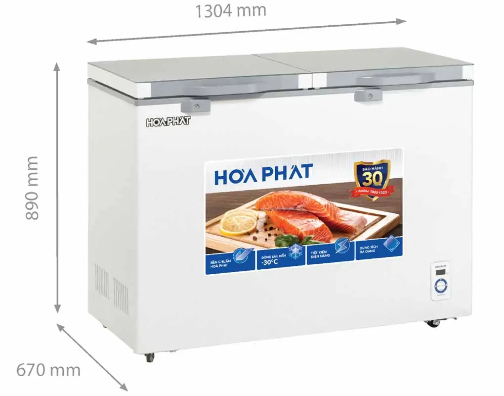 Tủ Đông Hòa Phát 352 Lít HPF AD6352.T1 1