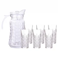 Bộ Bình Ly Thủy Tinh Deli Bright 7 Món