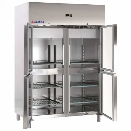 Tủ Mát Alaska Inox 4 Cửa F4C 3