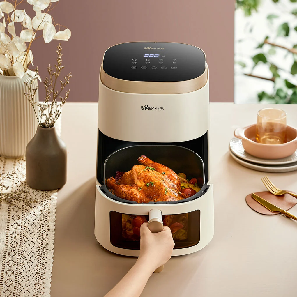 Nồi Chiên Không Dầu Bear QZG-F15E3 - Hàng Quốc Tế 8