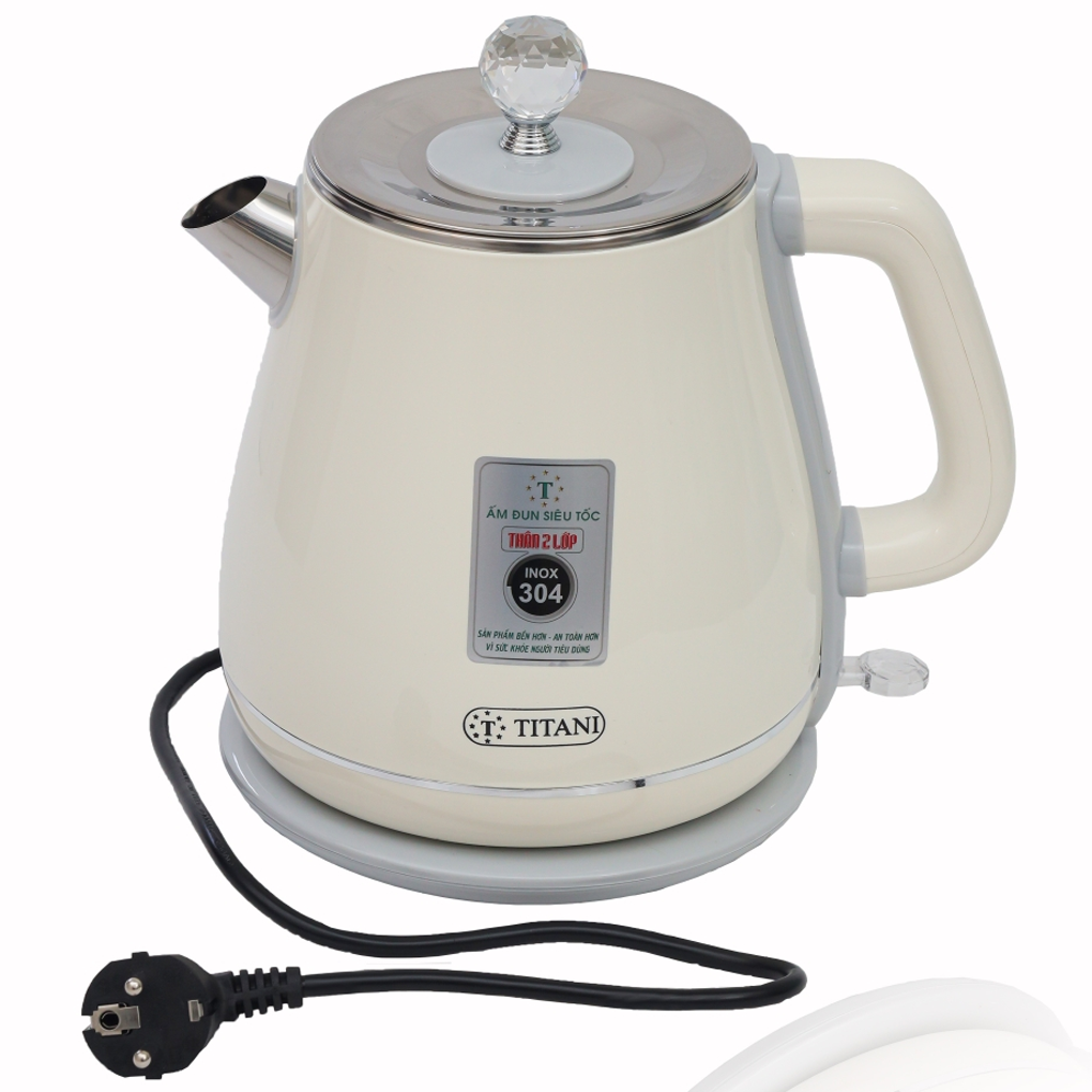 Bình Đun 2 Lớp Cao Cấp Titani TK-1830 0