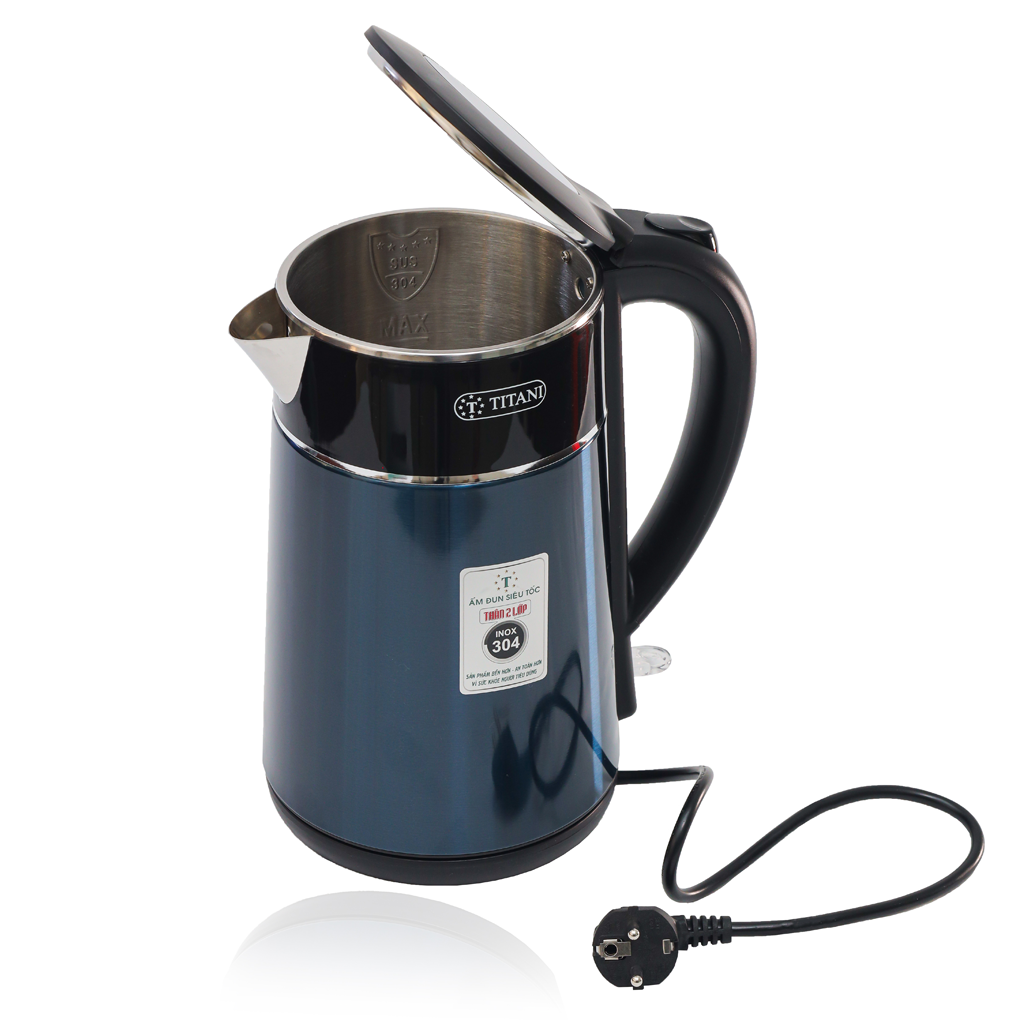 Bình Đun 2 Lớp Cao Cấp Titani TK-2017B 1