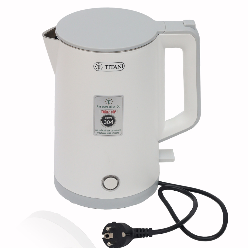 Bình Đun 2 Lớp Cao Cấp Titani TK-1825W 0