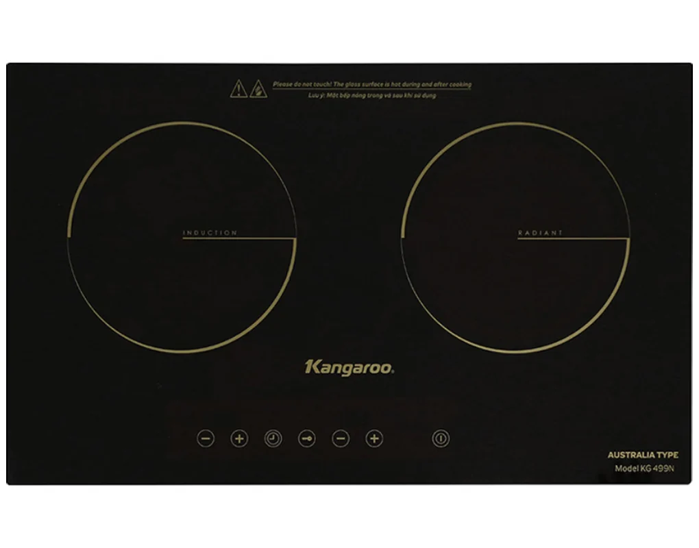 Bếp Hồng Ngoại - Điện Từ Đôi Kangaroo KG499N