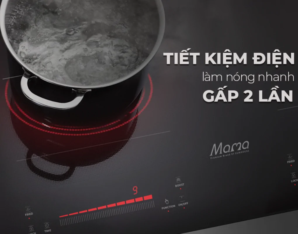 Bếp Từ Hồng Ngoại Sunhouse Mama MMB9303 - Malaysia 2
