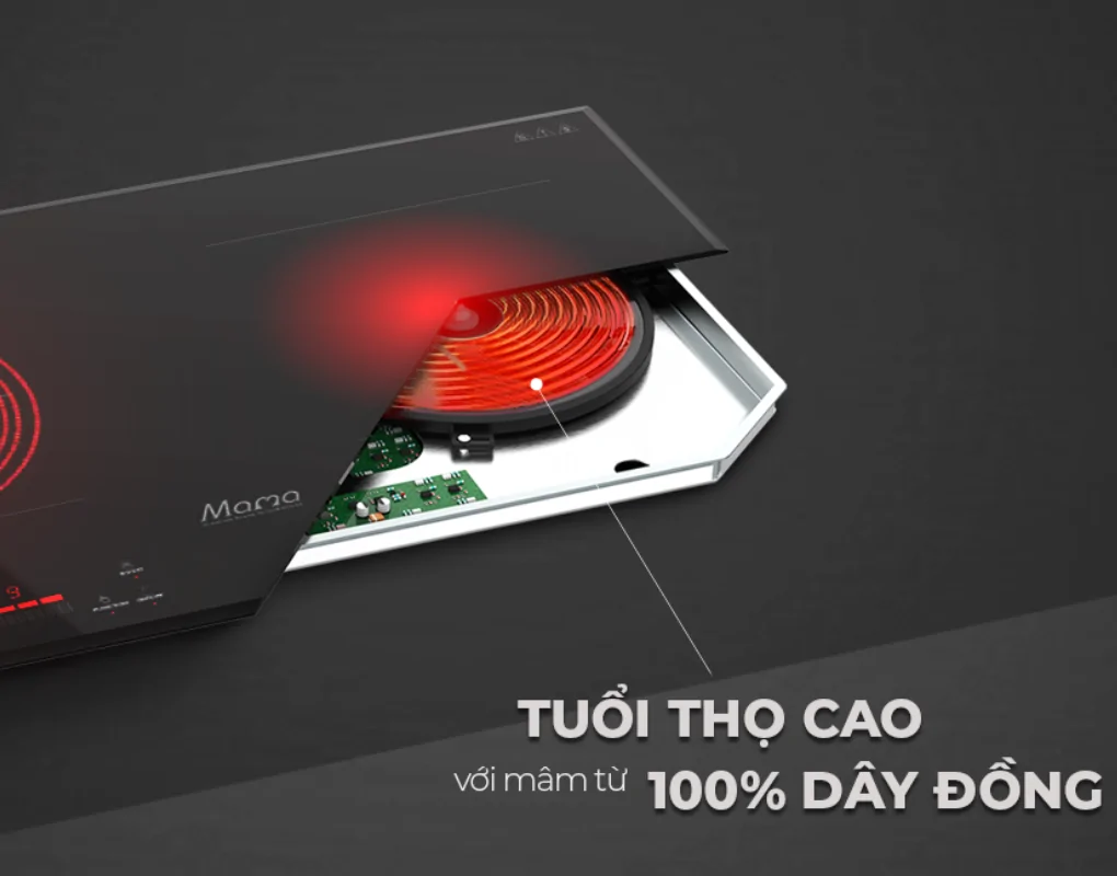 Bếp Từ Hồng Ngoại Sunhouse Mama MMB9303 - Malaysia 4