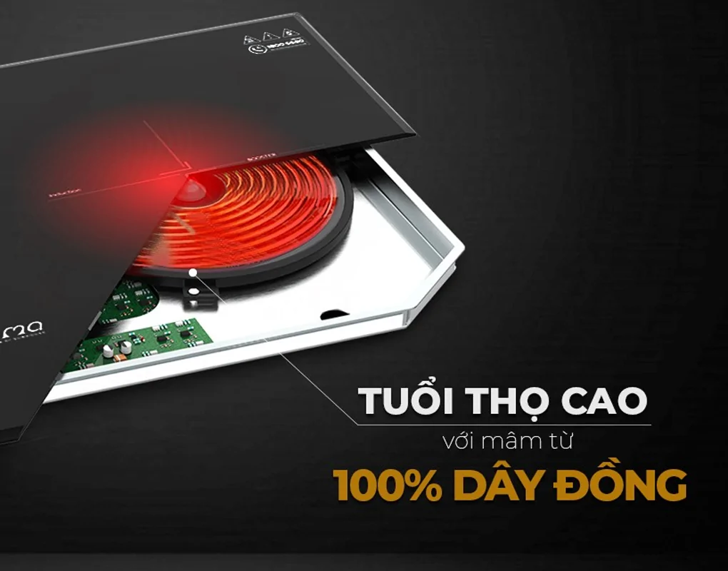 Bếp Từ Đôi Sunhouse Mama MMB9301 - Malaysia 11