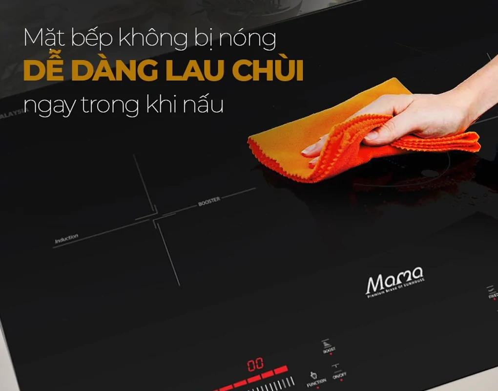 Bếp Từ Đôi Sunhouse Mama MMB9301 - Malaysia 5