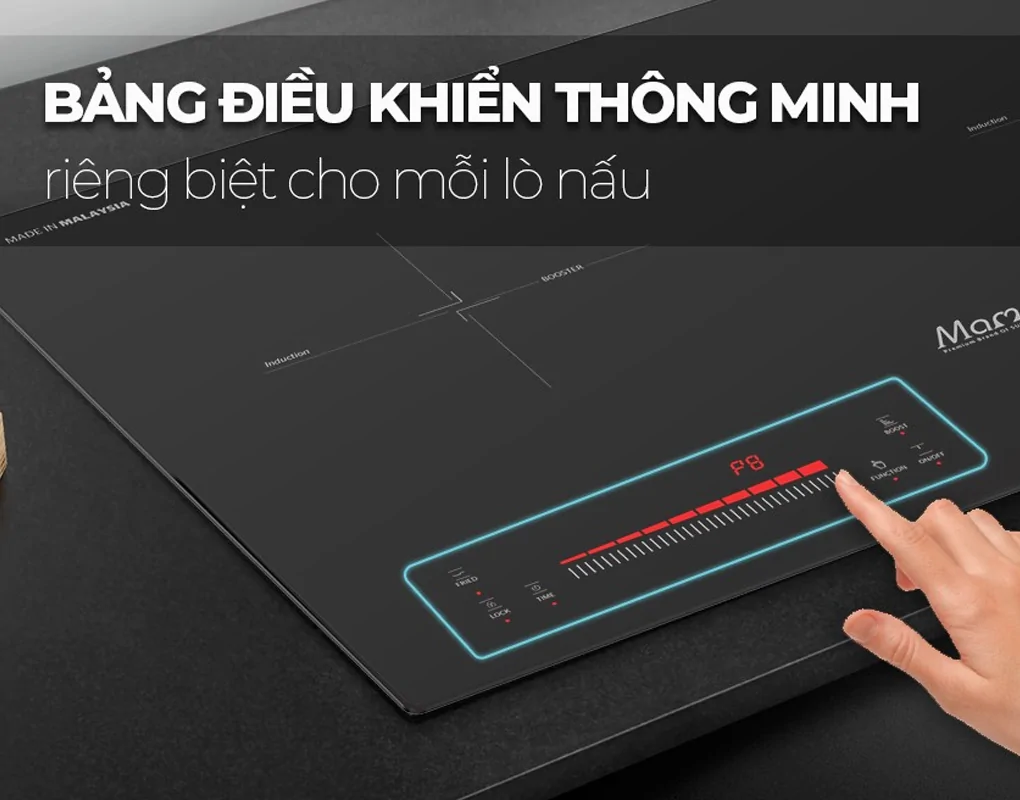 Bếp Từ Đôi Sunhouse Mama MMB9301 - Malaysia 7