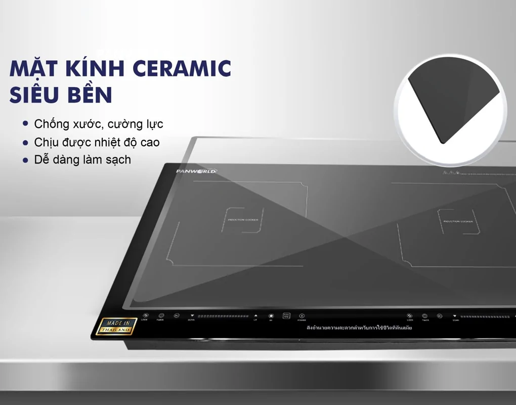 Bếp Điện Từ Đôi Panworld PW-1911 5