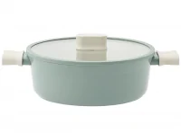 Nồi Thấp Suit LocknLock 24cm CSU1242MIT - Màu Mint