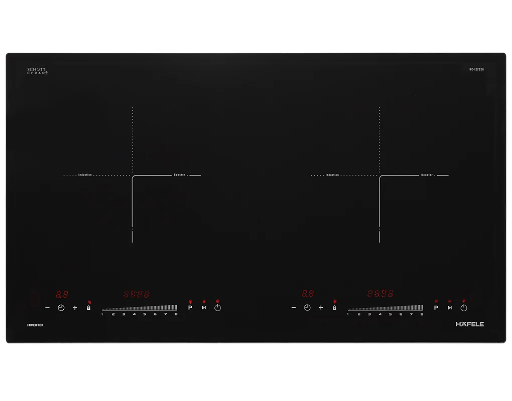 Bếp Từ 2 Vùng Nấu Hafele HC-I2732A/ 536.61.726 - Malaysia 0