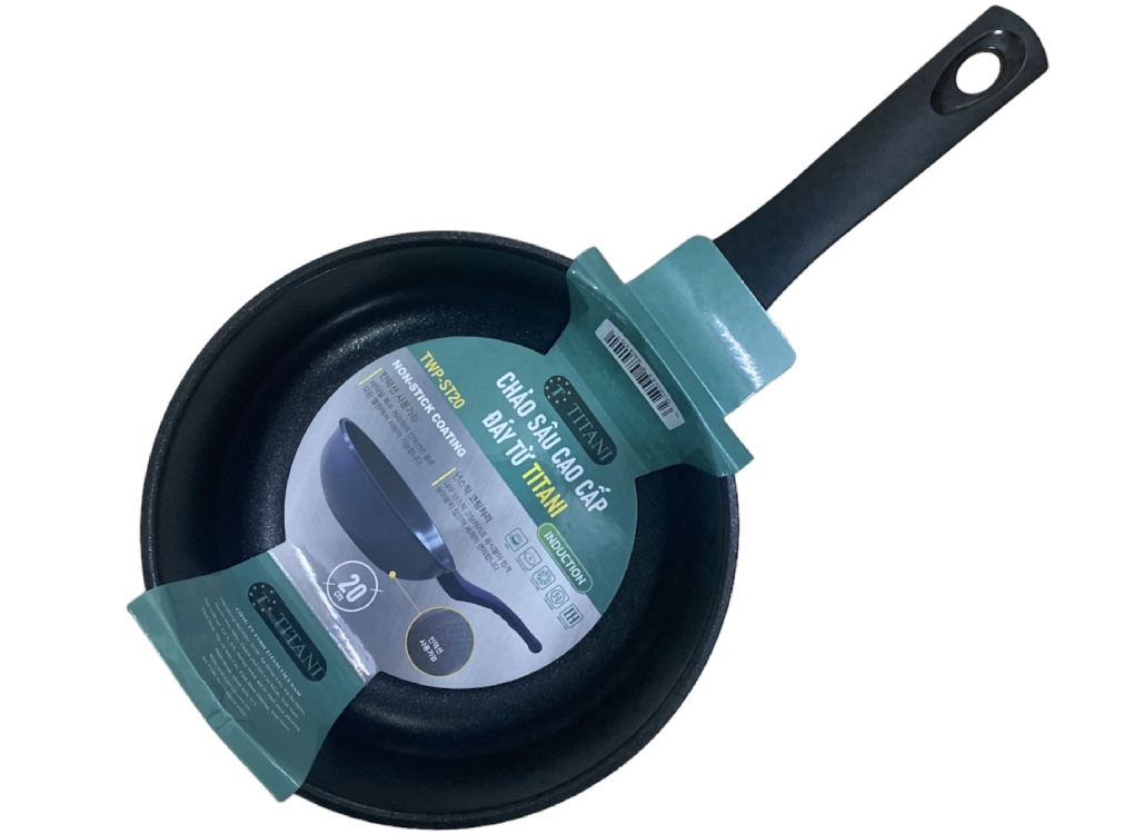 Chảo Sâu Cao Cấp Đáy Từ Titani TWP-ST20 2