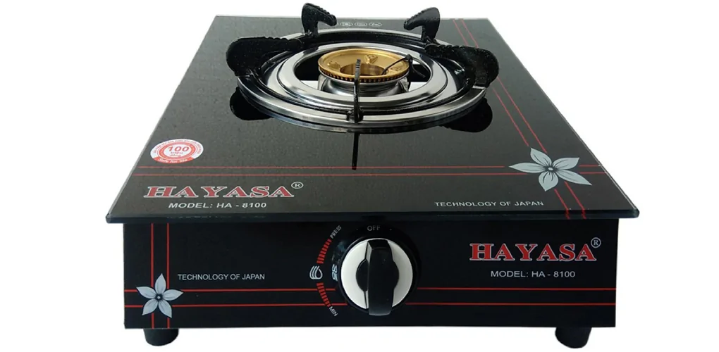 Bếp Gas Đơn Kính Hayasa HA-8100 0