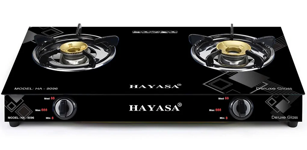 Bếp Gas Đôi Dương Kính Hayasa HA-8096 0