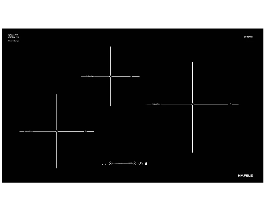 Bếp Từ 3 Vùng Nấu Hafele HC-I773D - Tây Ban Nha 0