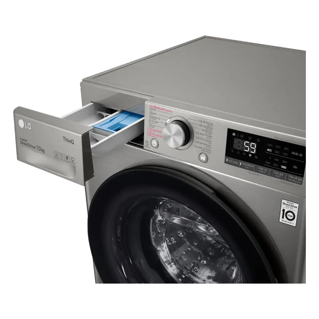Máy Giặt LG Inverter 10 Kg FV1410S4B 7
