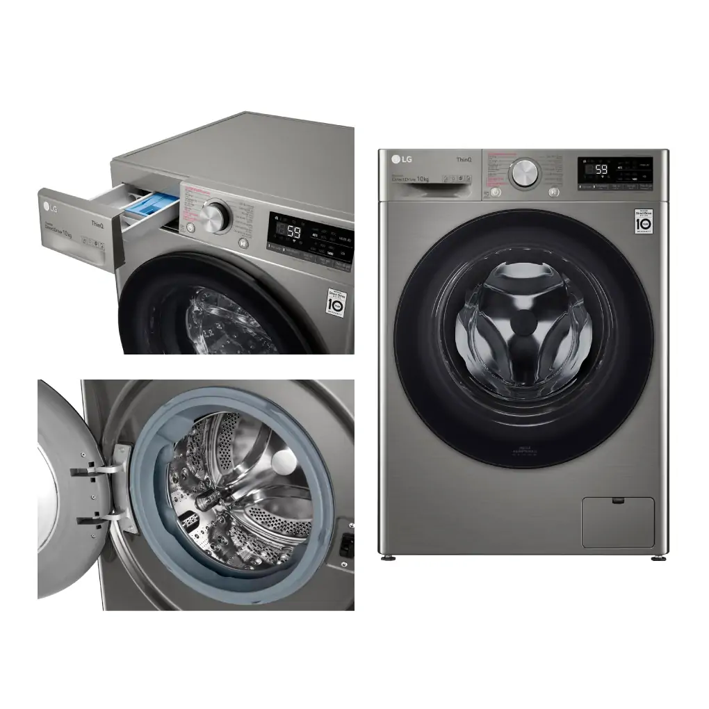 Máy Giặt LG Inverter 10 Kg FV1410S4B 9