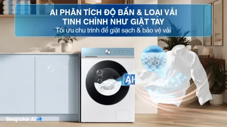 Máy Giặt Sấy Samsung Inverter 14/8 Kg WD14BB944DGMSV