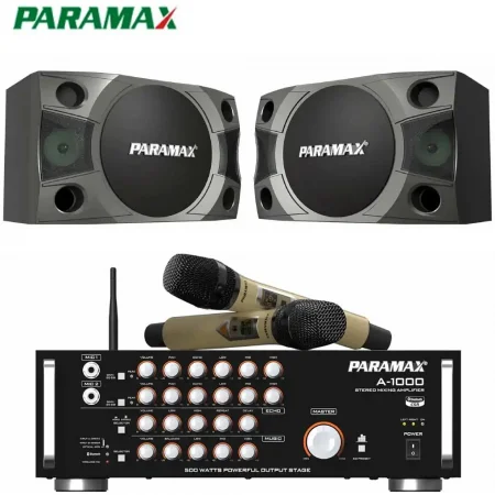 Combo Bộ Dàn Âm Thanh Paramax CBX-1000 (Loa Treo Paramax X-1000 + Amply Karaoke Paramax A-1000) 4
