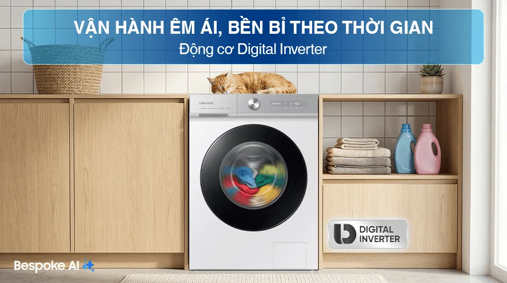 Máy Giặt Samsung Inverter 14 Kg WW14BB944DGHSV