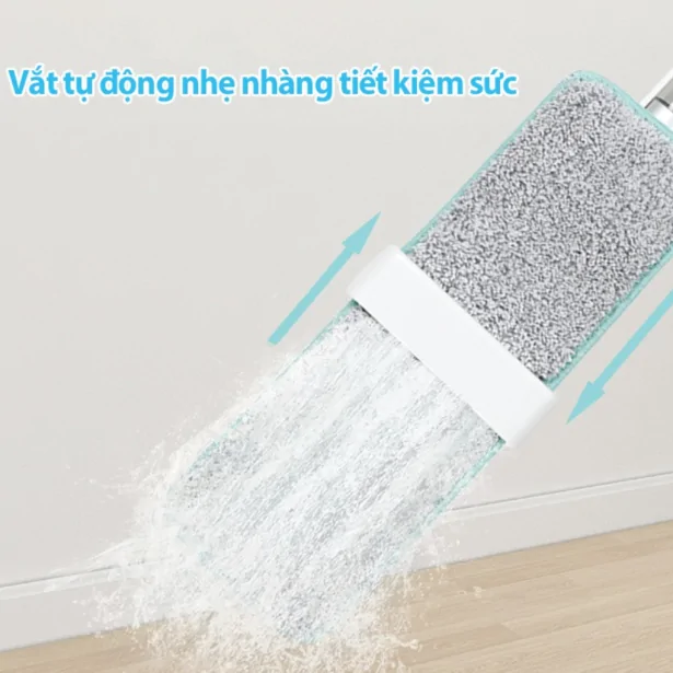 Cây Lau Nhà Đế Phẳng Phun Sương My Jae