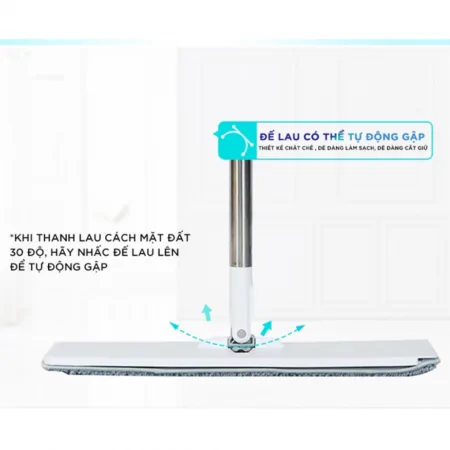 Cây Lau Nhà Vải Sợi Ag+ Thần Kỳ Kéo Vắt MyJae 1