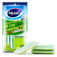 Miếng Rửa Chén Sợi Tre Đánh Bay Dầu Bẩn MyJae