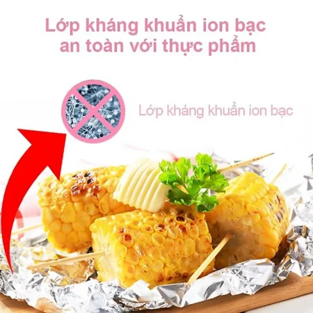 Giấy Bạc Kháng Khuẩn Toyal 25 x 10m 2