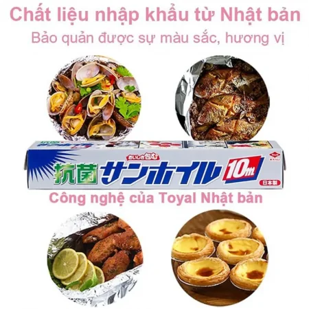 Giấy Bạc Kháng Khuẩn Toyal 25 x 10m 3