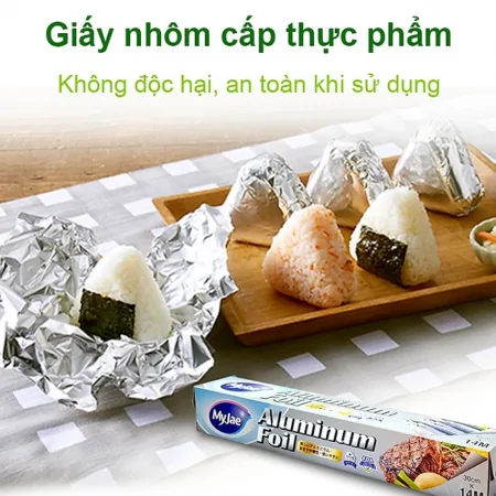 Giấy Nhôm Kháng Khuẩn MyJae 30cm x 14m 0