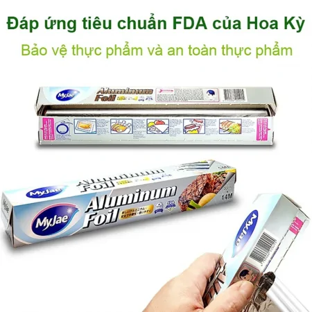 Giấy Nhôm Kháng Khuẩn MyJae 30cm x 14m 1