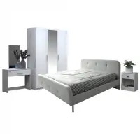 Bộ Phòng Ngủ Giường Vải Camilla NS12075-B 1M8