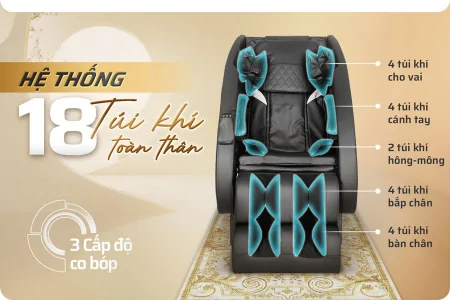 Ghế Massage Fuji Luxury CZ916 11