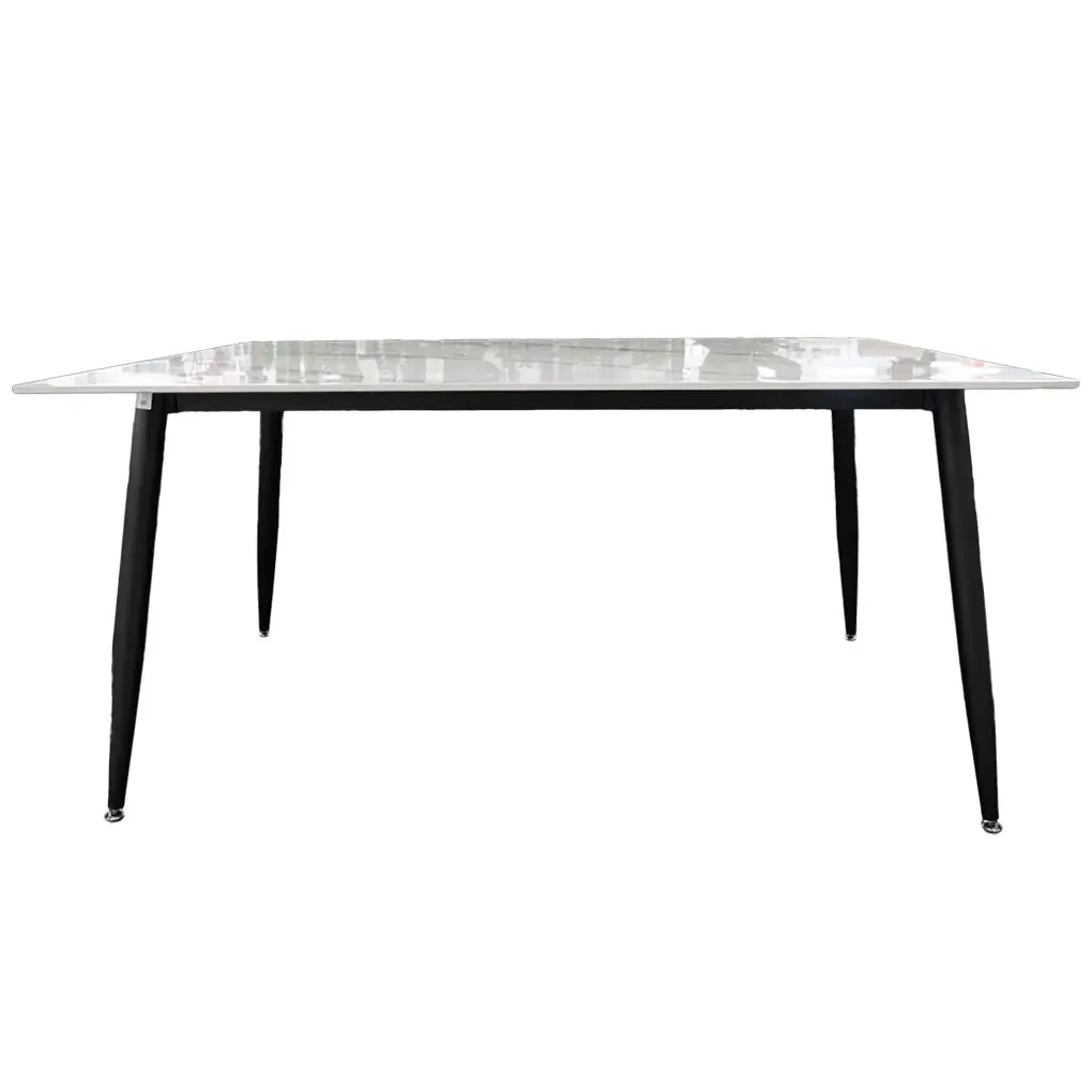 Bàn Ăn MLM-181357 Trắng Đen