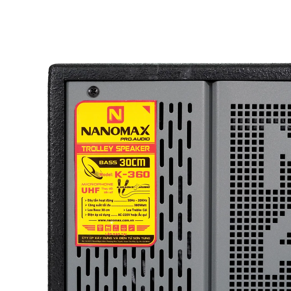 Loa Kéo Nanomax K-360 2