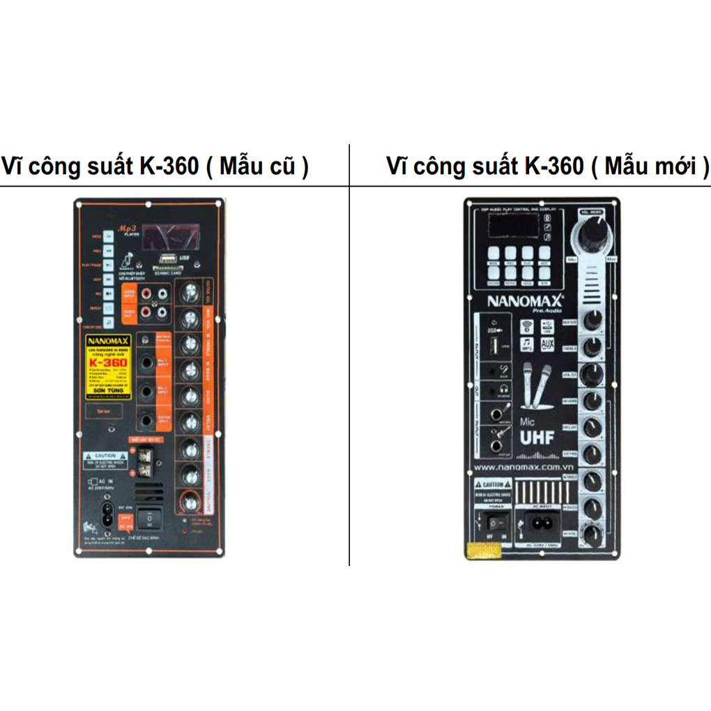 Loa Kéo Nanomax K-360 5