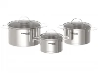 Bộ Nồi Inox 5 Đáy Sunhouse Mama SHG502