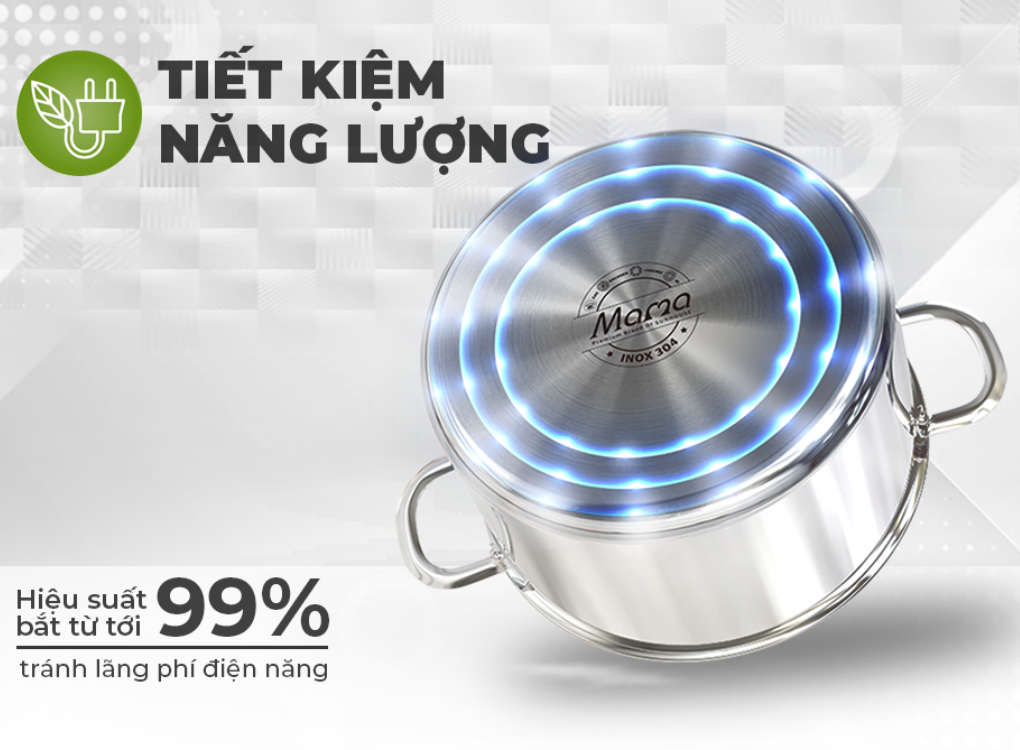 Bộ Nồi Inox Đa Lớp Sunhouse Mama SHG701 2