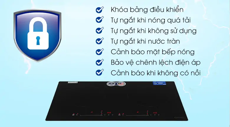 Bếp Từ Hồng Ngoại Đôi Pramie PRMY-2108 - Malaysia 8