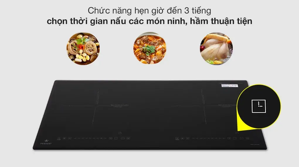 Bếp Điện Từ Đôi Âm Pramie PRMY-2208 - Malaysia 5