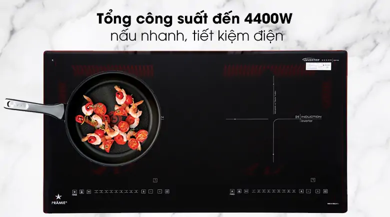 Bếp Điện Từ Đôi Âm Pramie PRMY-2208 - Malaysia 7