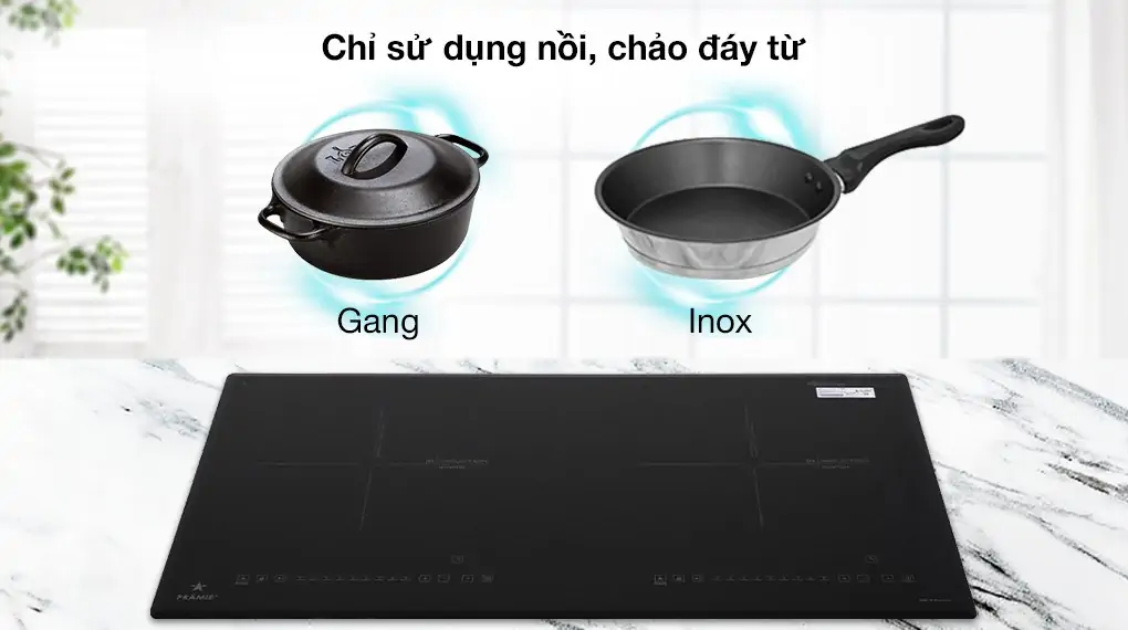 Bếp Điện Từ Đôi Âm Pramie PRMY-2208 - Malaysia 8
