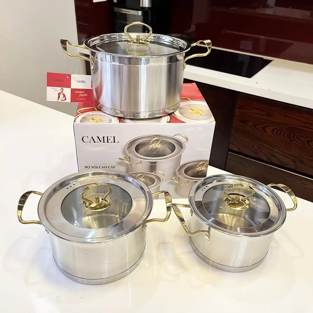 Bộ Nồi Inox Camel