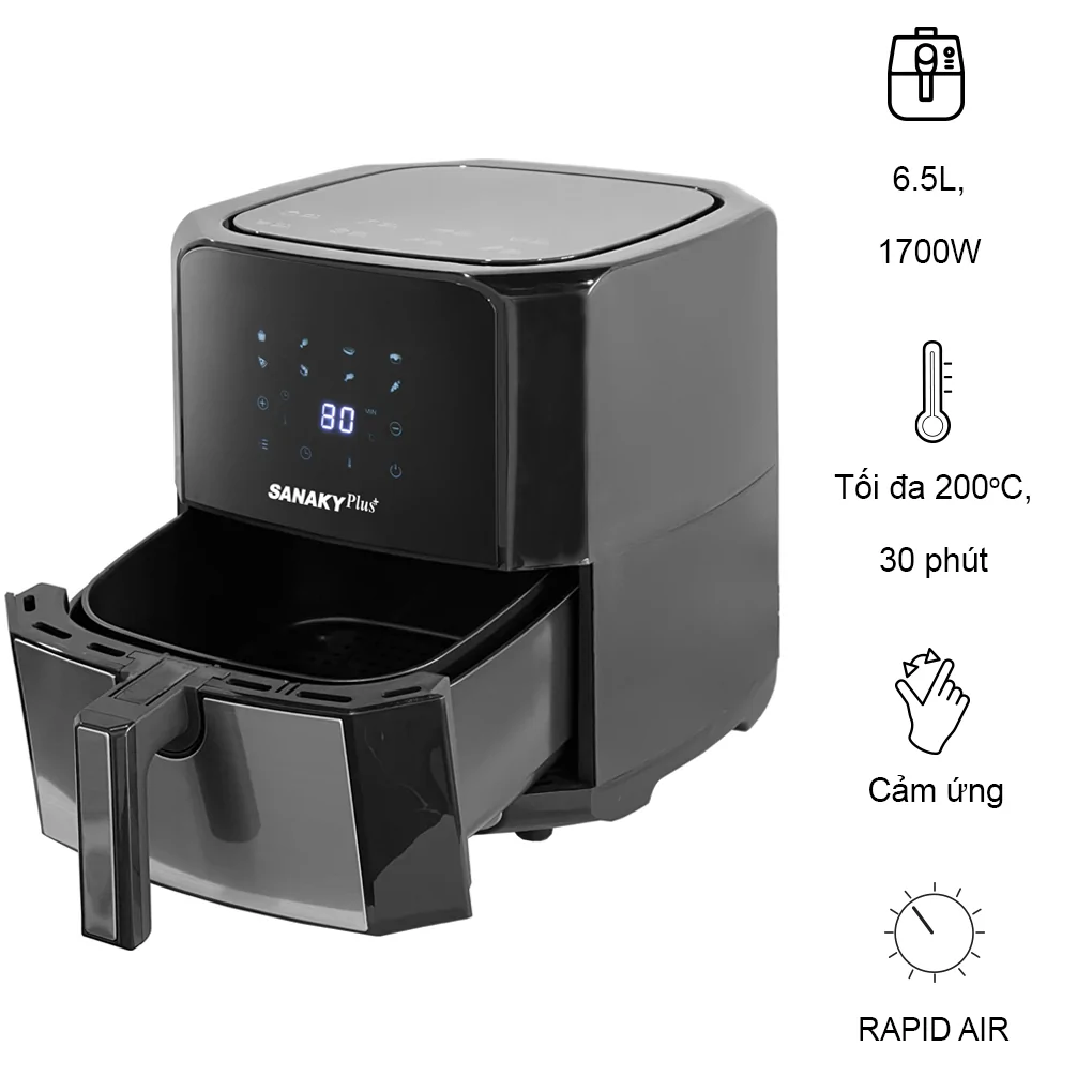 Nồi Chiên Không Dầu Sanaky VH-60AT1