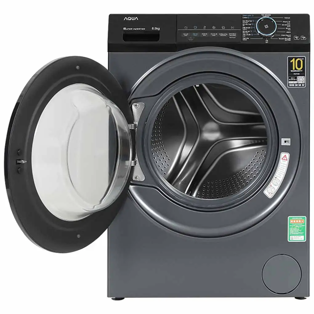 Máy Giặt Aqua Inverter 8.5 Kg AQD-A852J.BK 1