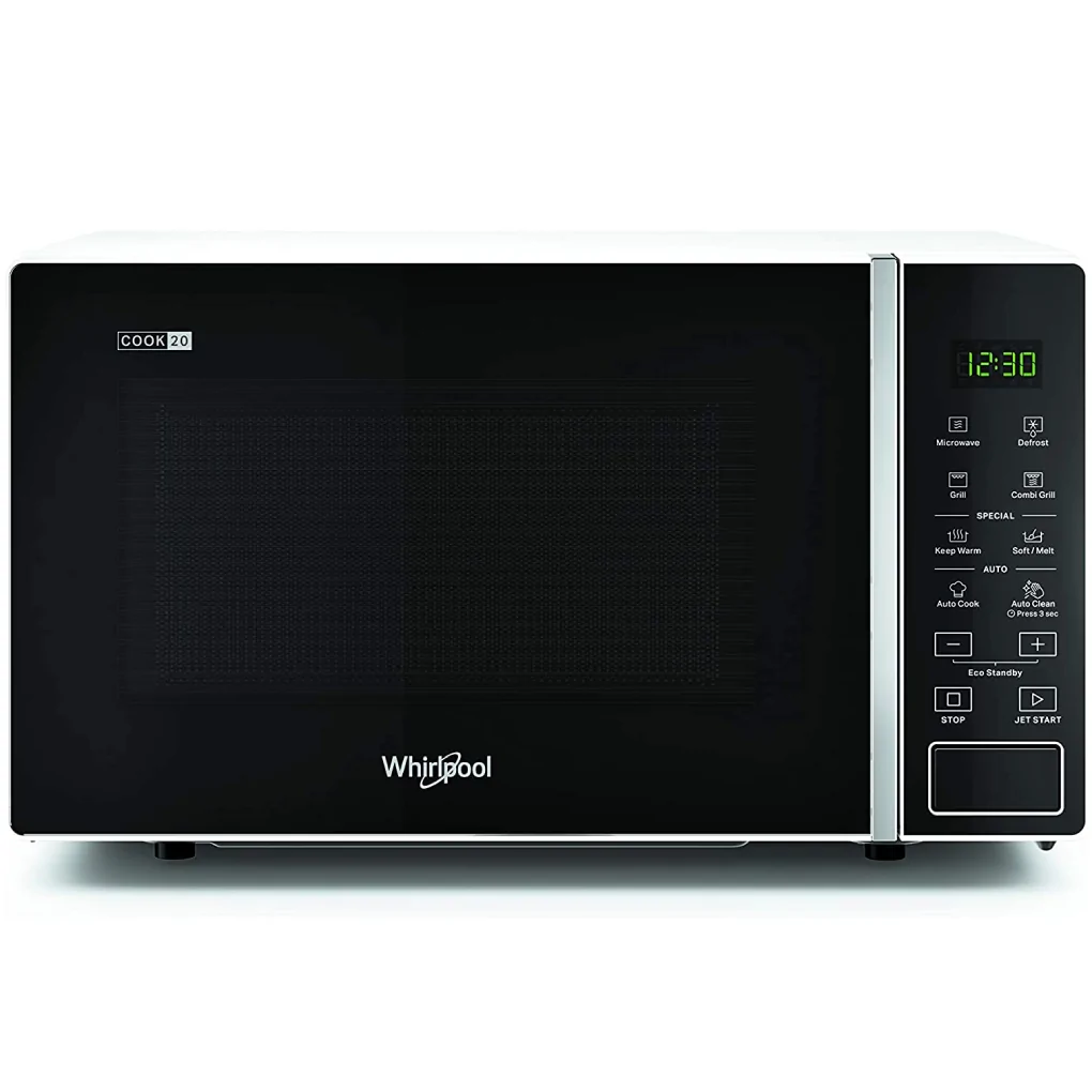 Lò Vi Sóng Kết Hợp Nướng Whirlpool MWP203WV 20 Lít 0