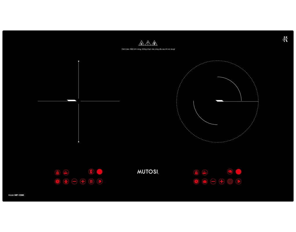 Bếp Từ - Hồng Ngoại Mutosi MIF-1236K 0