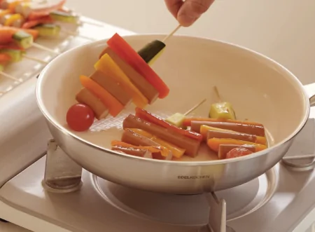 Chảo Inox 3 Lớp Edelkochen Chống Dính Ceramic 28cm EC-128 1