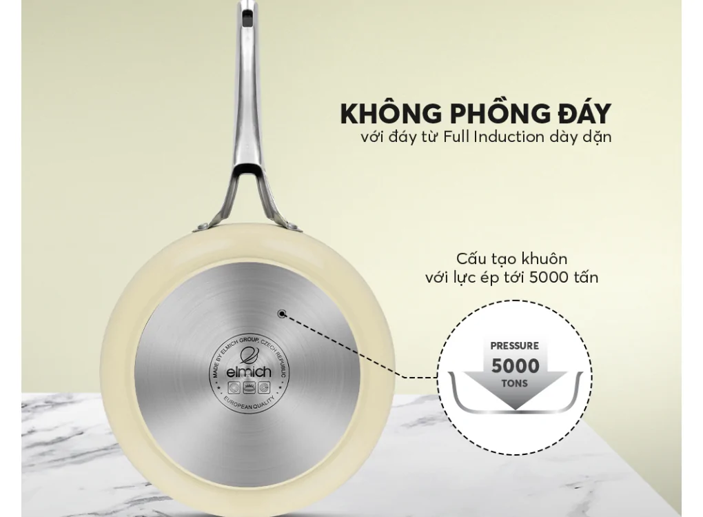 Chảo Chống Dính Full induction Elmich Hera EL8251 Size 24cm 6